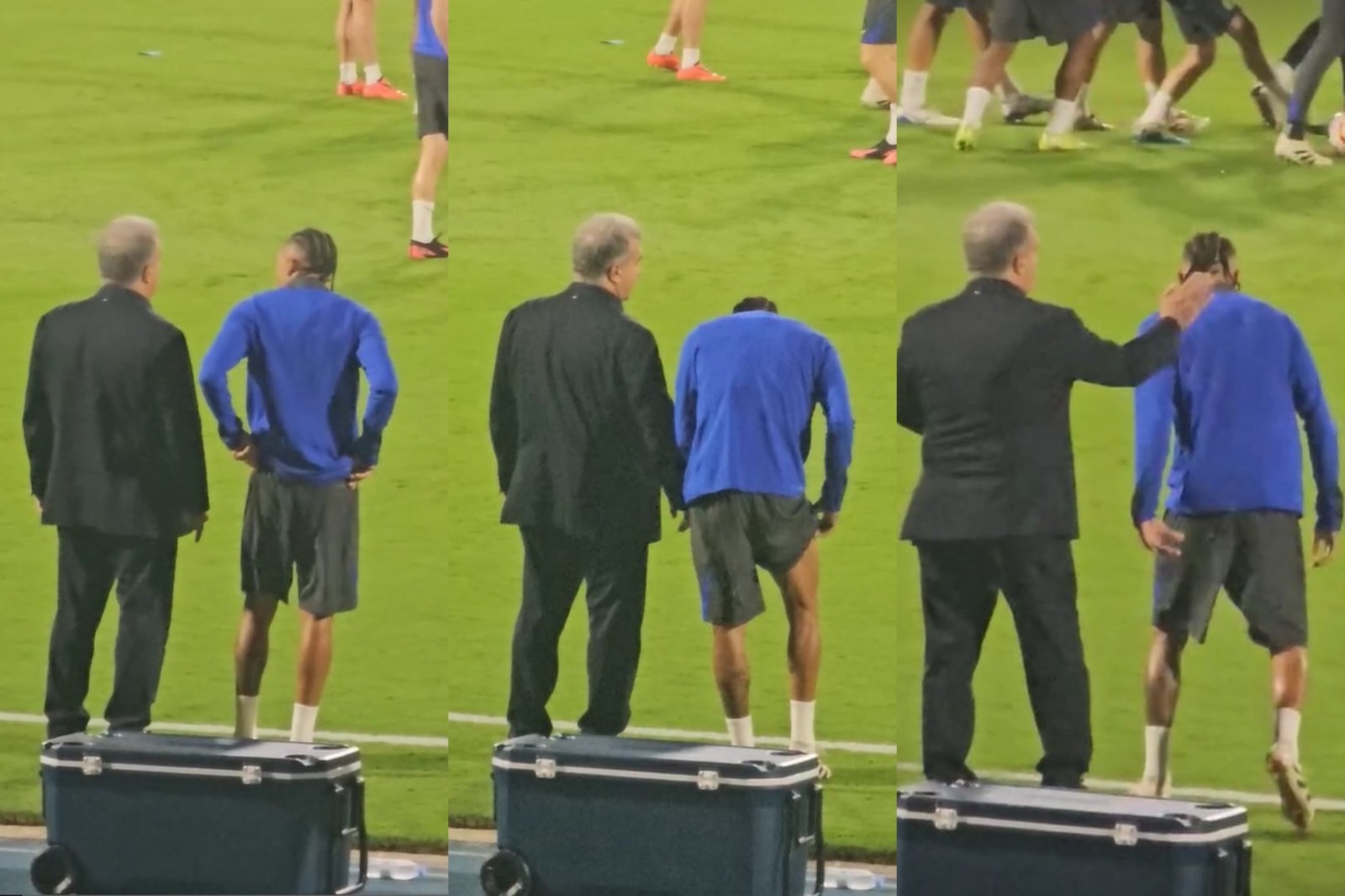 李楠在接受 李楠在接受